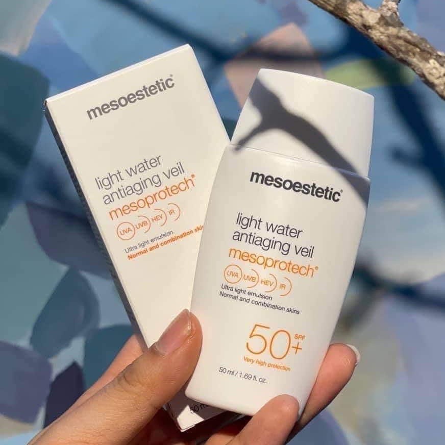 Thiết kế của kem chống nắng nhà Mesoestetic