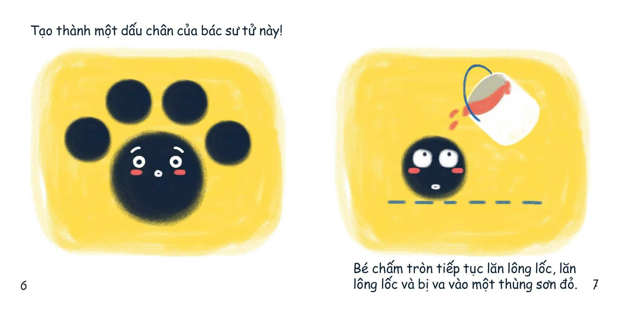 Ehon Hình Khối - Chấm Tròn Ơi! Đi Đâu Thế