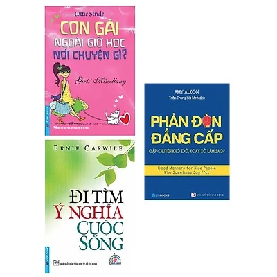 Combo 3 Cuốn Sách Kỹ Năng Cực Hay Thay Đổi Con Người Bạn
