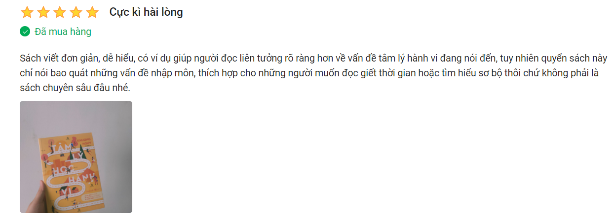 sách tâm lý học hành vi