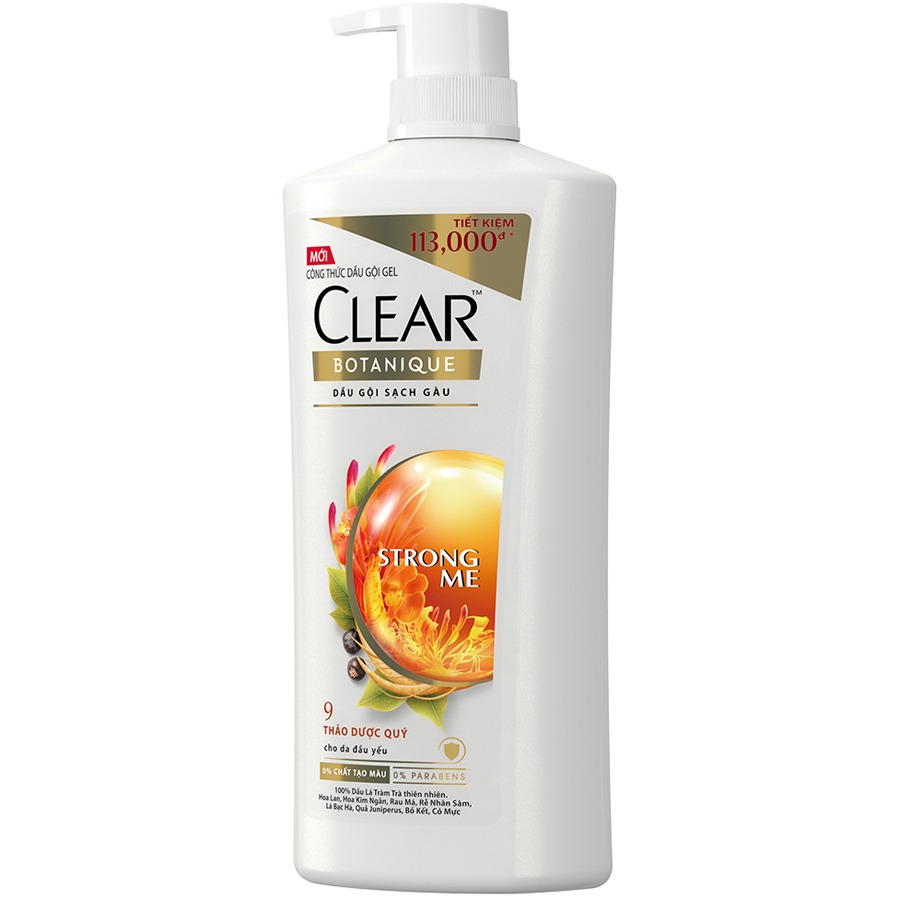 Dầu gội trị gàu Clear Botanique