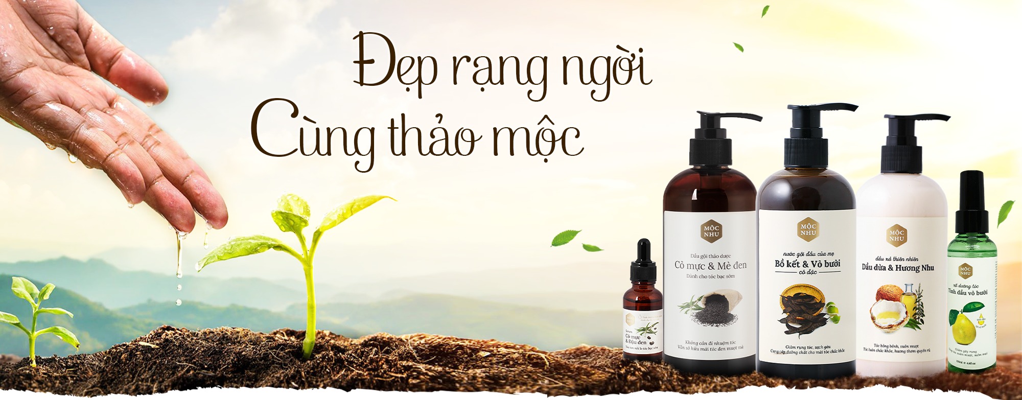 Thương hiệu dầu gội đầu Mộc Nhu