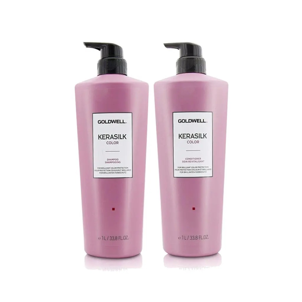 Dầu gội cho tóc nhuộm Goldwell Kerasilk Color