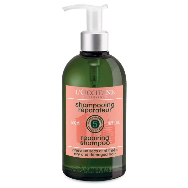 Dầu gội L’Occitane Aromaco Dry And Damaged Hair Repairing Shampoo