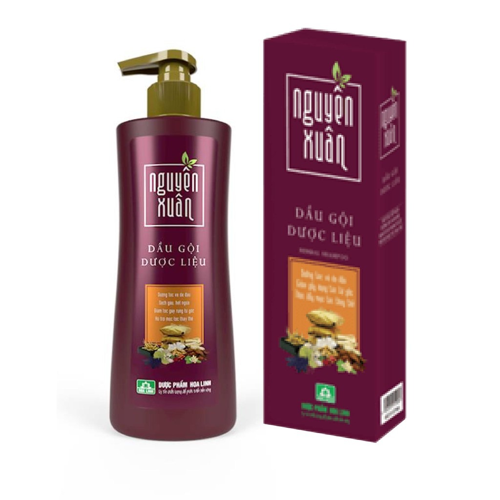 Dầu gội dược liệu Nguyên Xuân màu đỏ