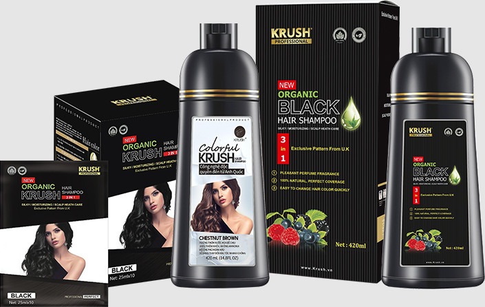 Dầu gội phủ bạc Krush