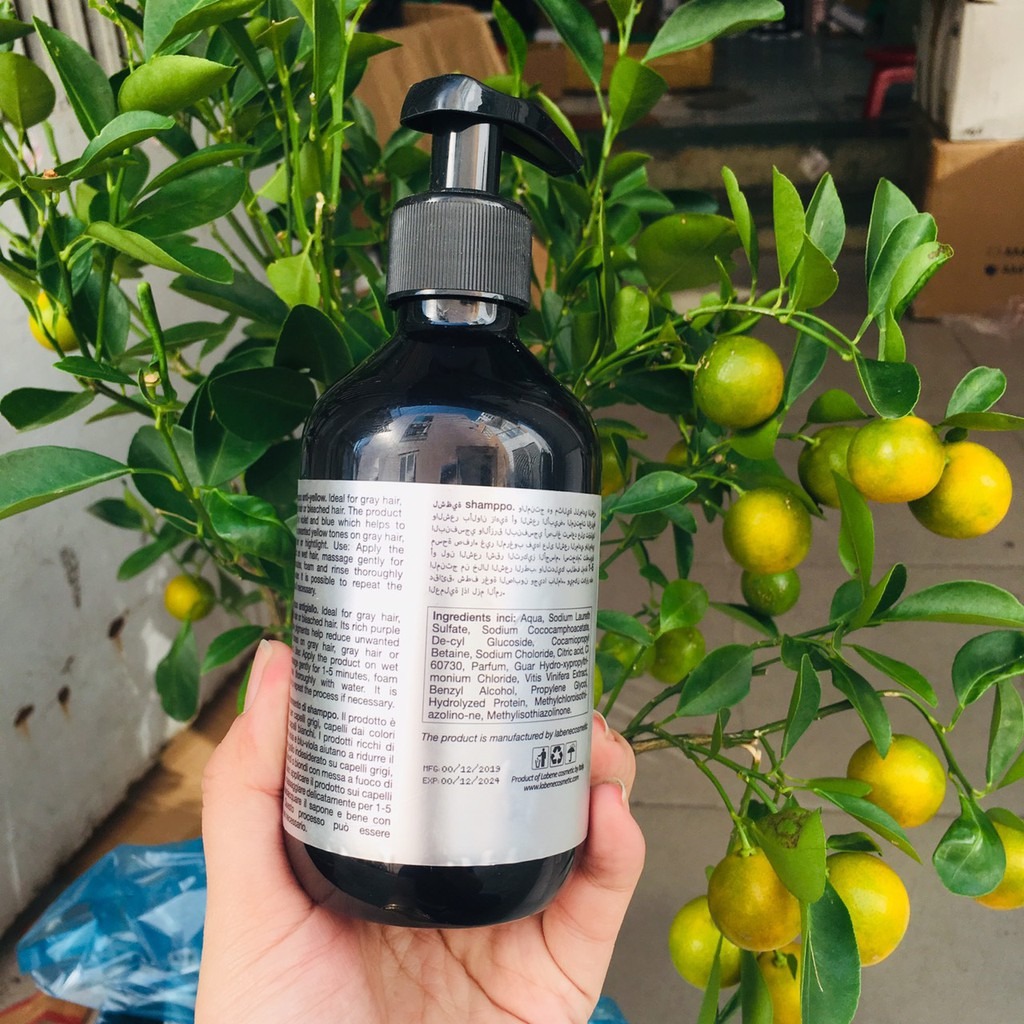 dầu gội Labene Silver Shampoo
