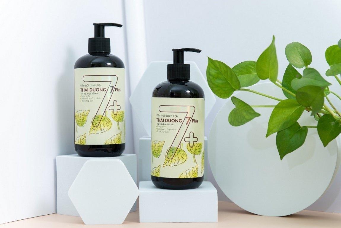 Dầu gội dược liệu Thái Dương 7 Plus
