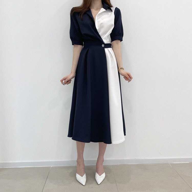 Đầm dự tiệc sơ mi