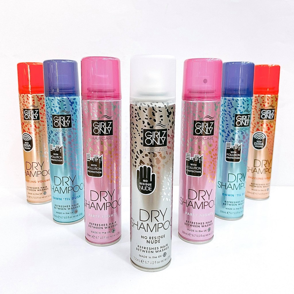 Dầu gội khô Girlz Only Dry Shampoo
