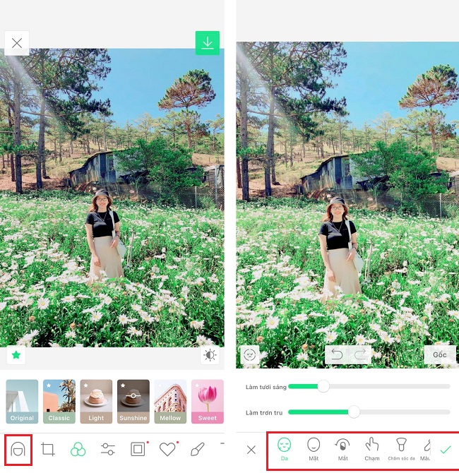app chỉnh ảnh đẹp