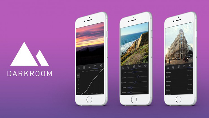 App chỉnh ảnh đẹp Darkroom