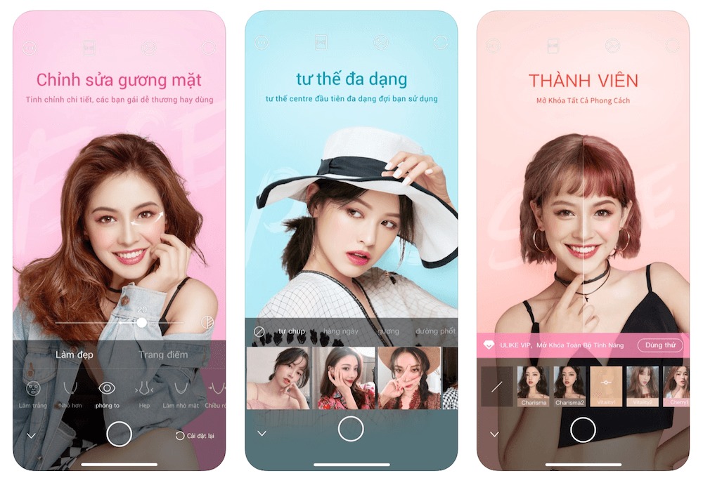 Ứng dụng selfie đẹp Ulike
