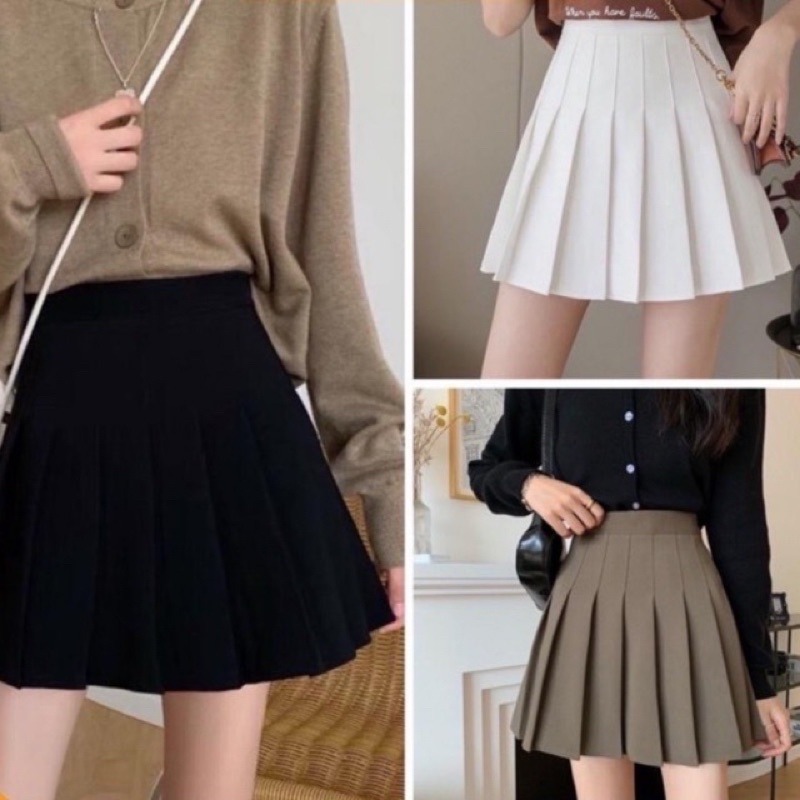 Chân váy tennis xếp ly