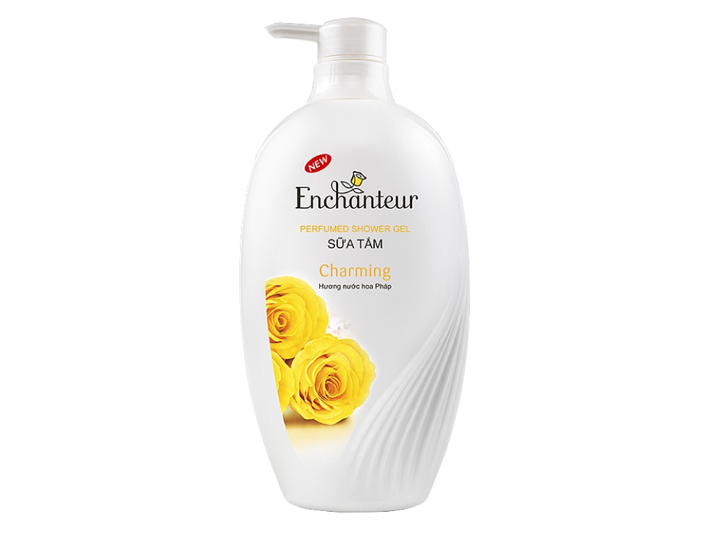 sữa tắm thơm lâu Enchanteur Charming hương nước hoa Pháp 
