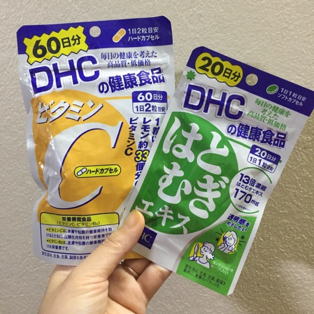 cách uống kết hợp các loại dhc