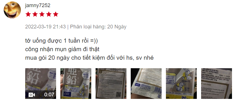 viên kẽm dhc