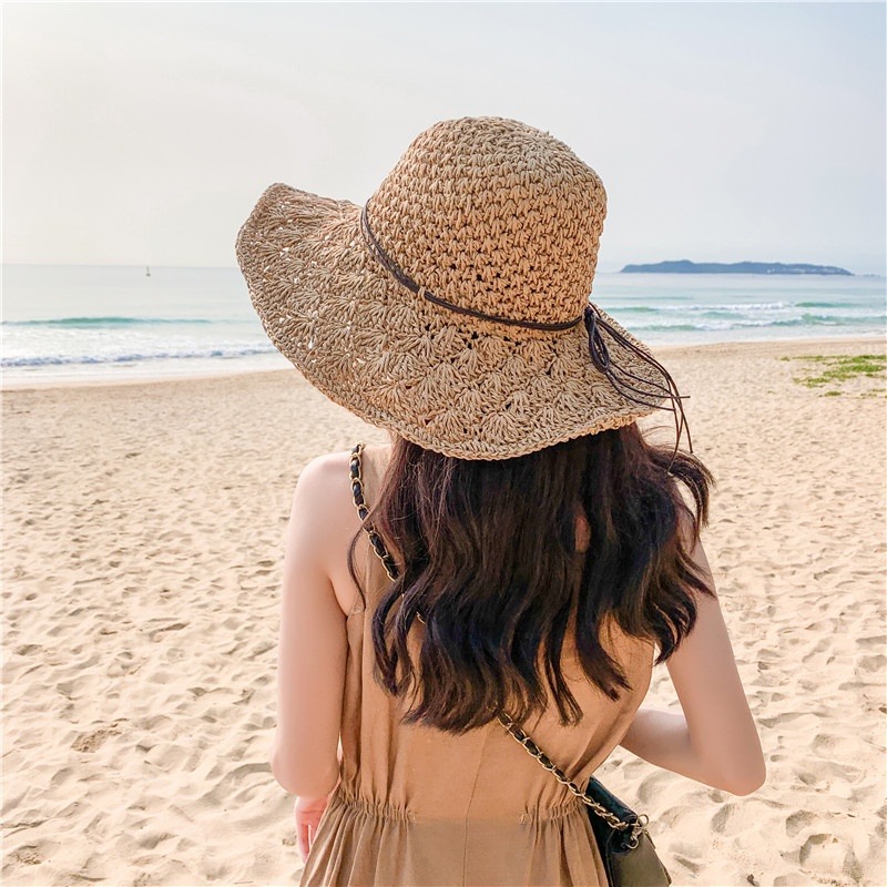 Mũ cói cao cấp tiểu thư