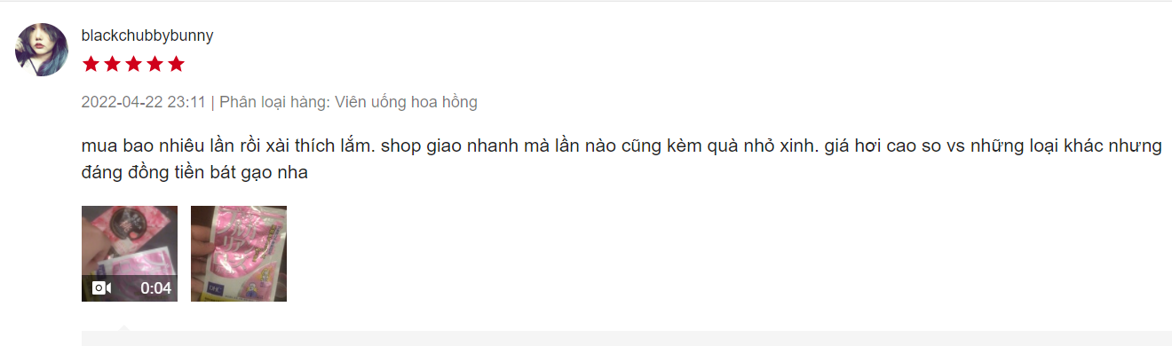 viên uống thơm cơ thể