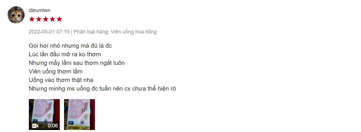 viên uống thơm cơ thể