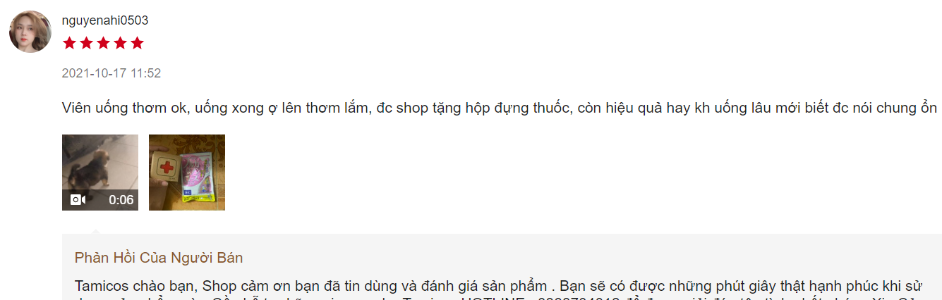 viên uống thơm cơ thể