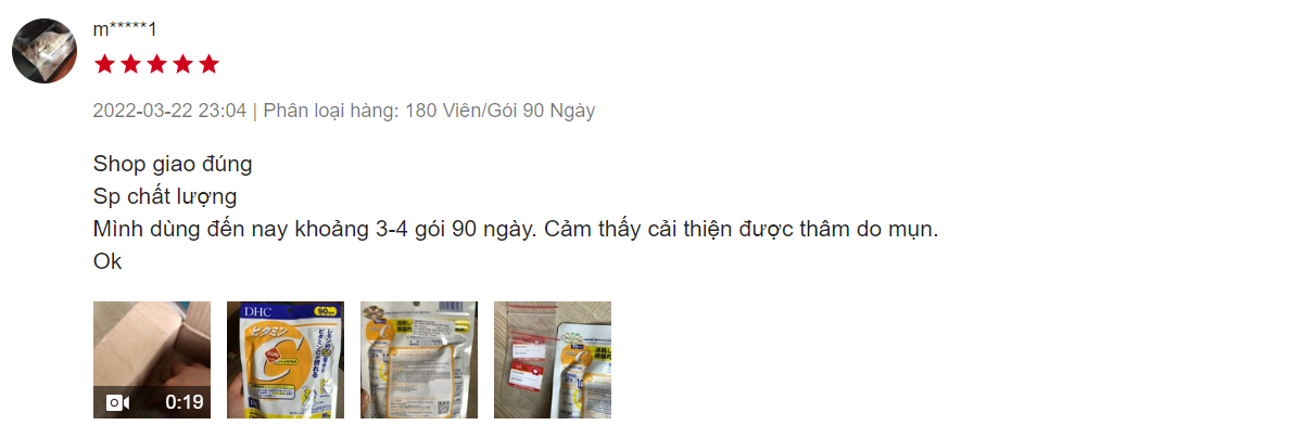 viên uống DHC vitamin C