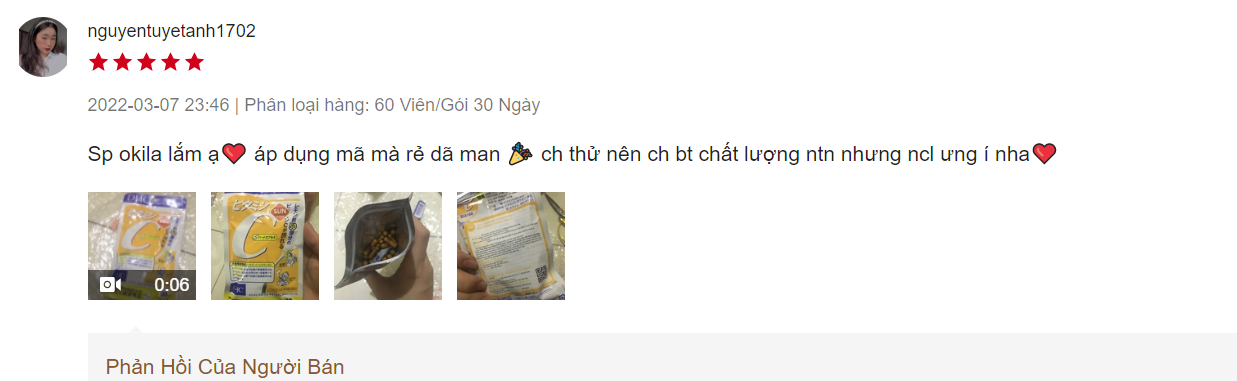 viên uống DHC vitamin C