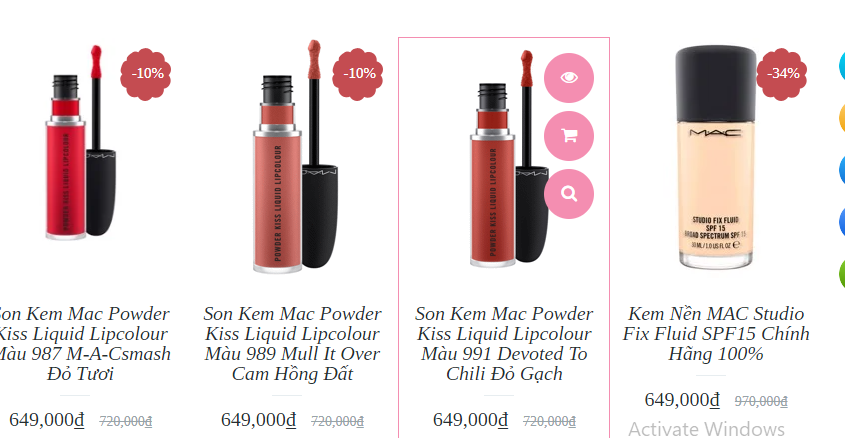 Phân biệt son mac thật giả dựa vào giá bán