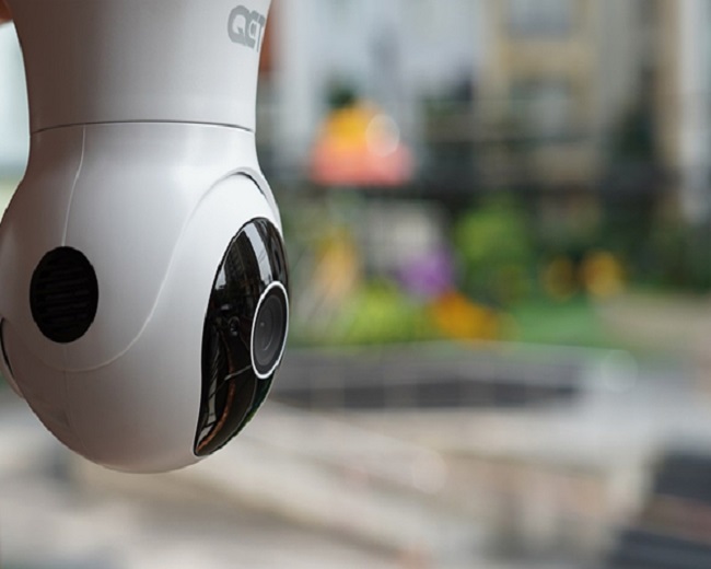 Camera ngoài trời 360 độ cho phép quan sát nhiều góc khác nhau