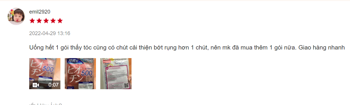  viên uống biotin dhc