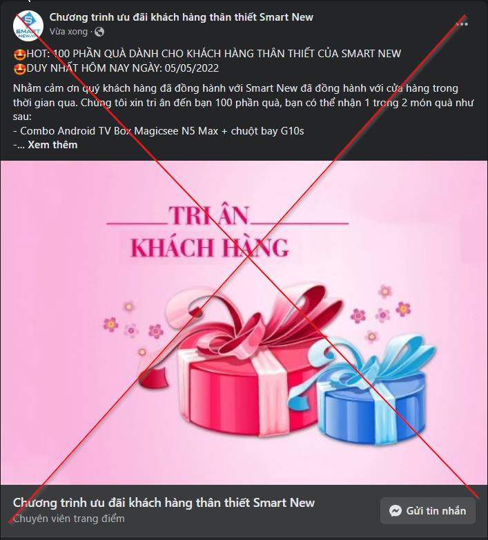 Smart new lừa đảo