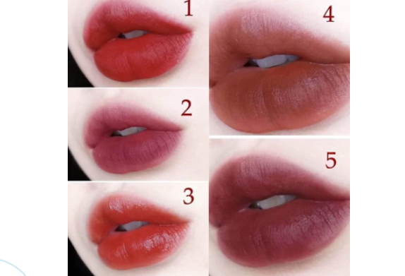 Bảng màu son Vongee