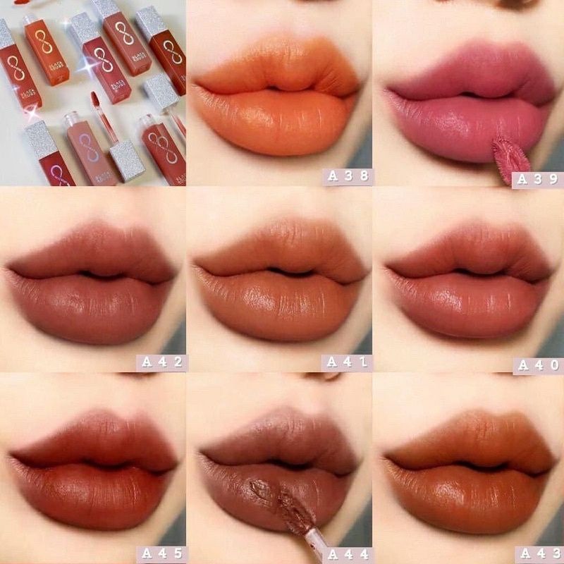 bảng màu son black rouge