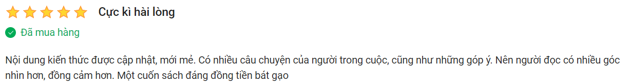 sách cho người nhạy cảm