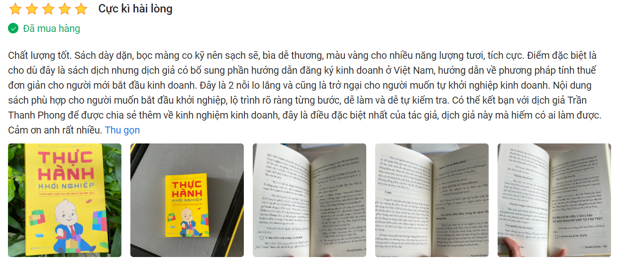 sách cho người khởi nghiệp