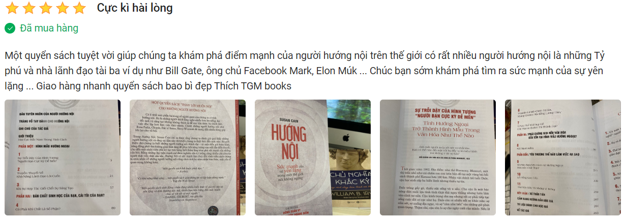 sách cho người hướng nội