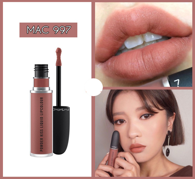 Son mac powder kiss màu 997