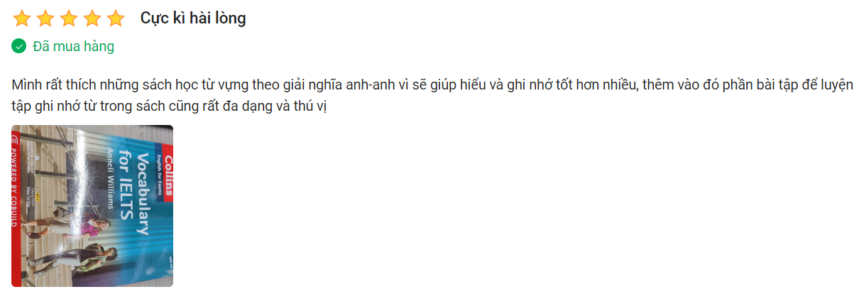sách học từ vựng IELTS