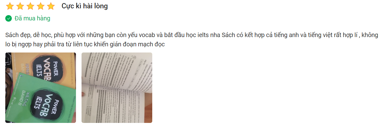 sách học từ vựng IELTS