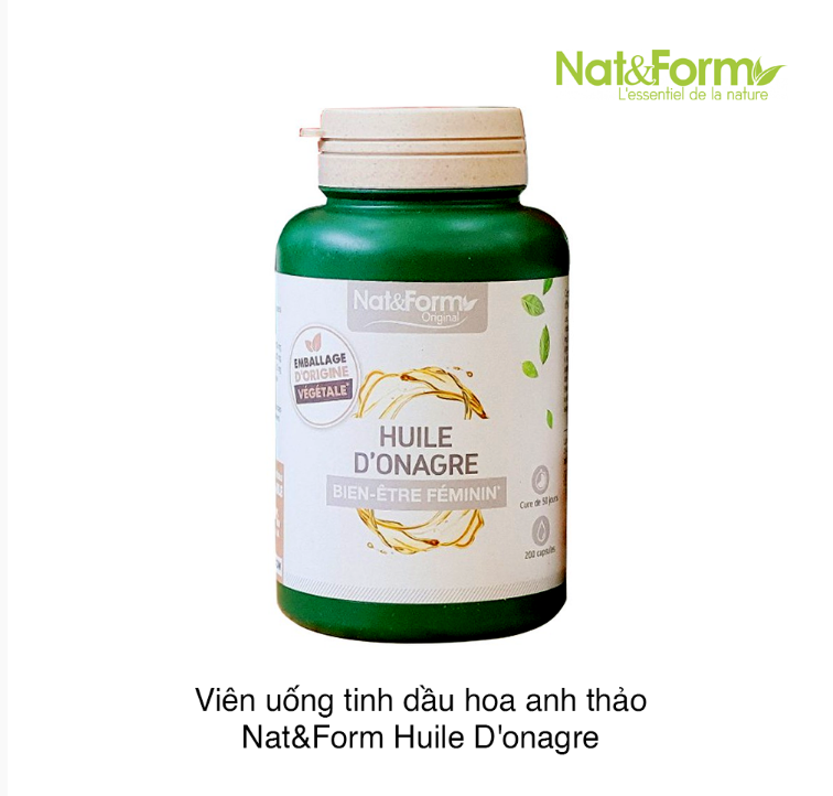 Review tinh dầu hoa anh thảo Nat & Form