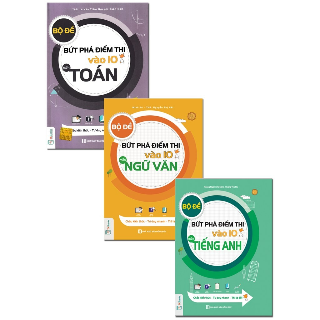 Combo Bộ Đề Bứt Phá Điểm Thi Vào Lớp 10