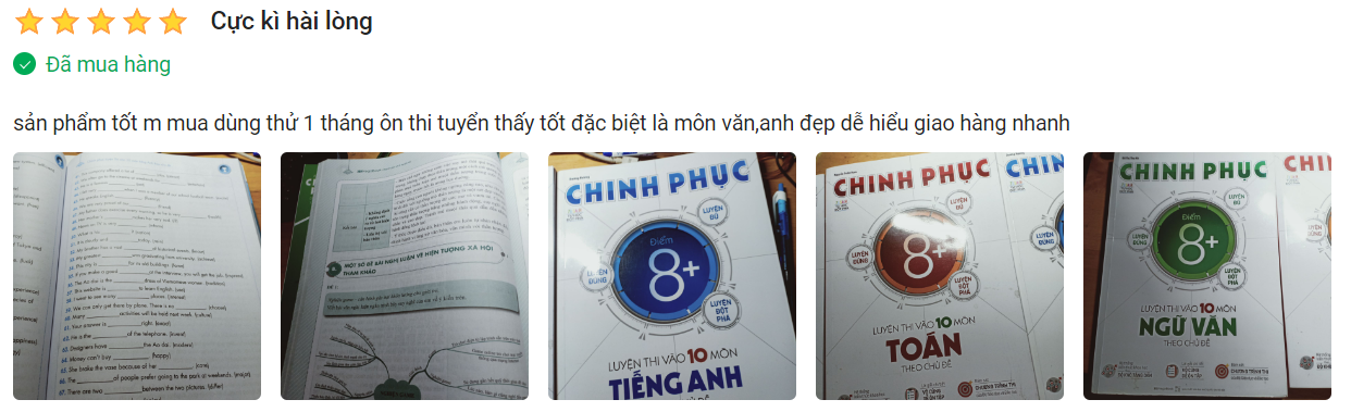 sách ôn thi vào lớp 10