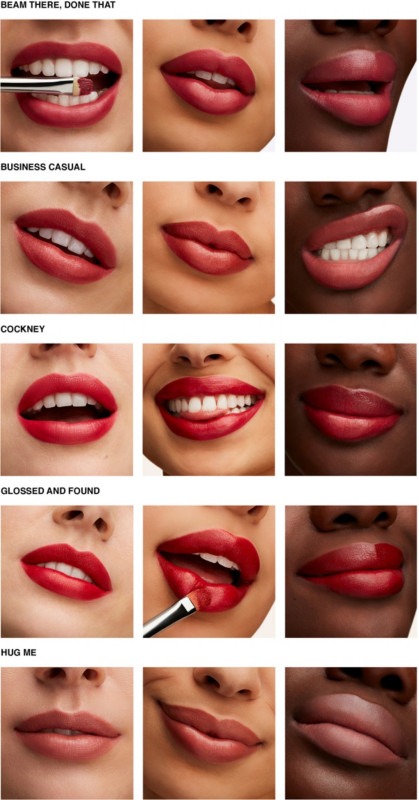 Bảng màu son MAC Lustreglass Sheer-Shine Lipstick