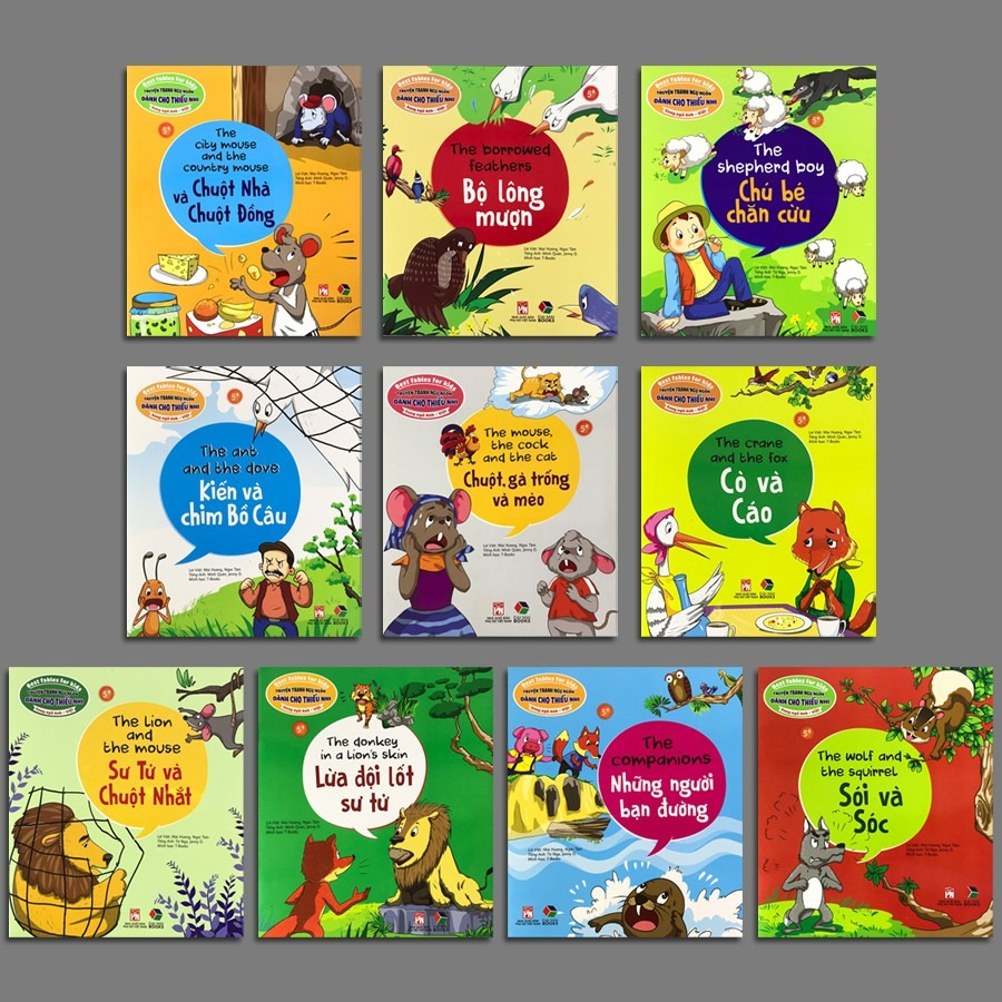 Truyện tranh ngụ ngôn dành cho thiếu nhi