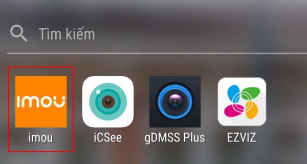 cài đặt camera IMOU