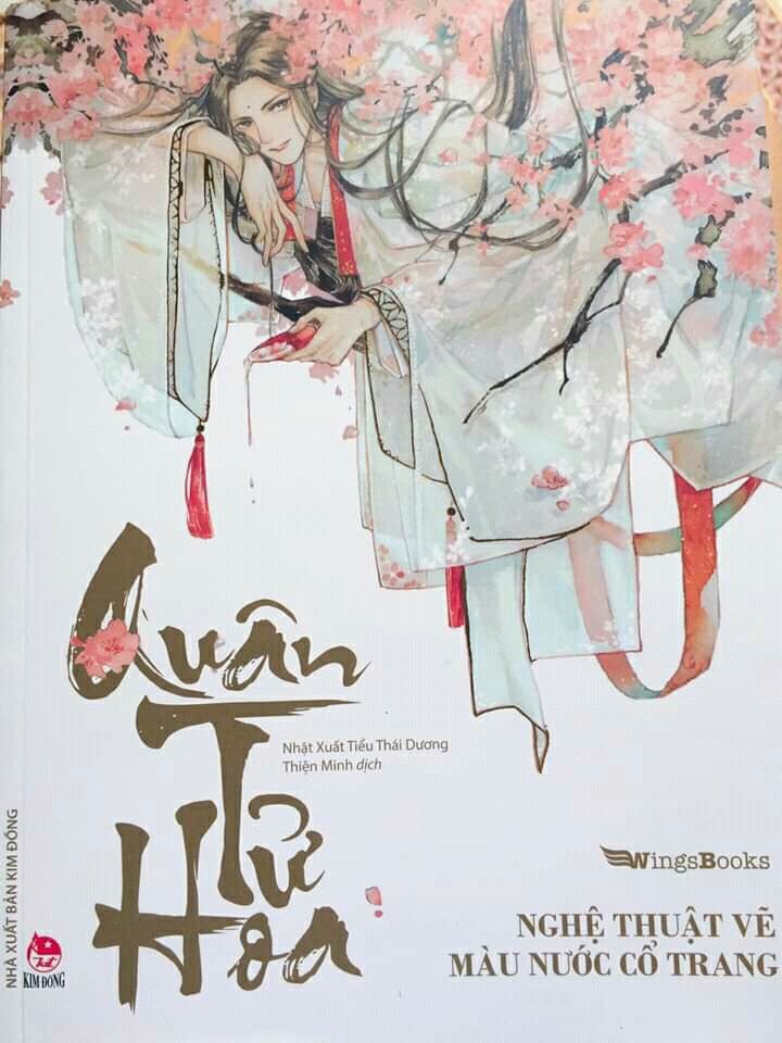 Quân tử hoa - Nghệ thuật vẽ màu nước cổ trang