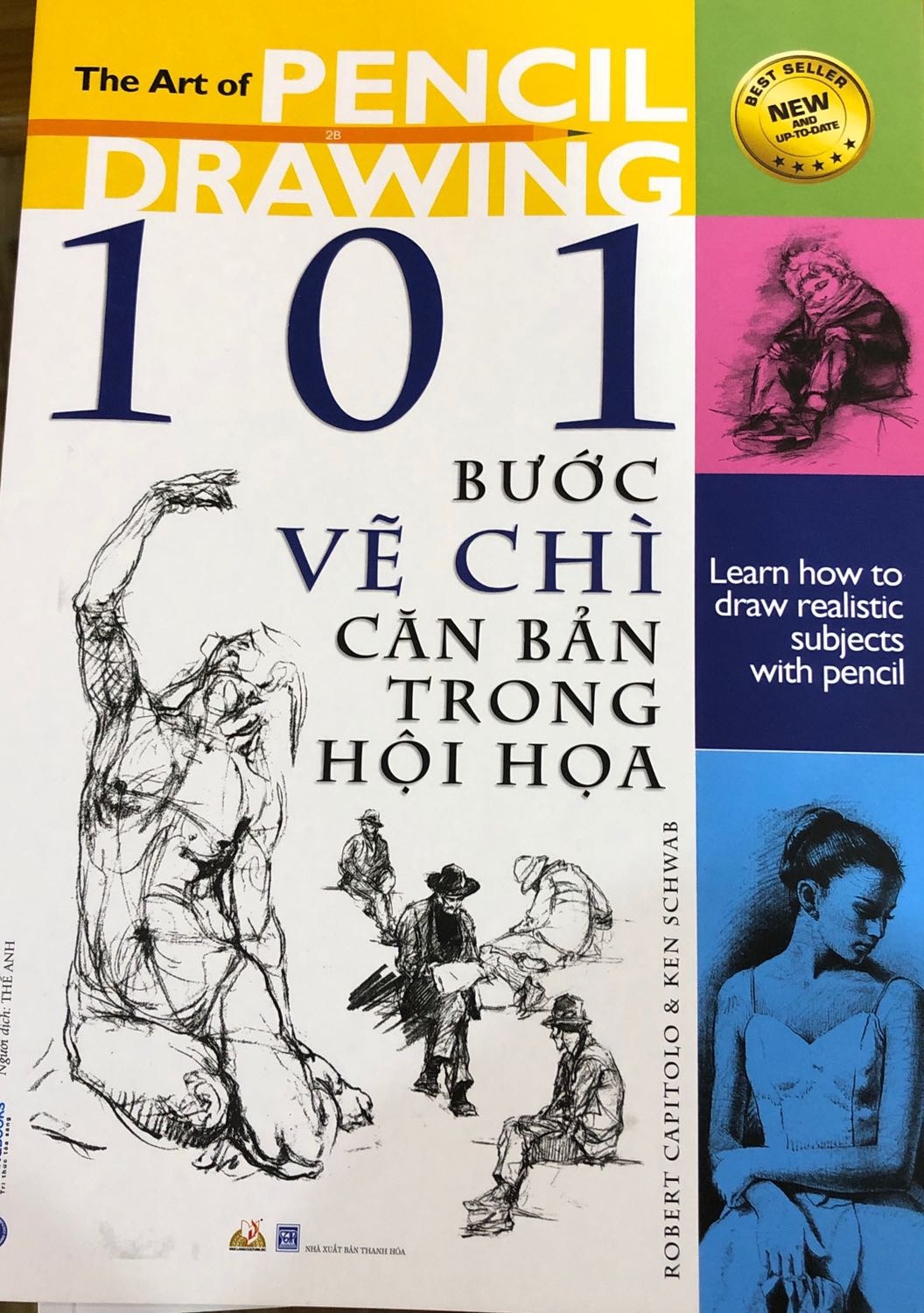 101 bước vẽ chì căn bản trong hội họa