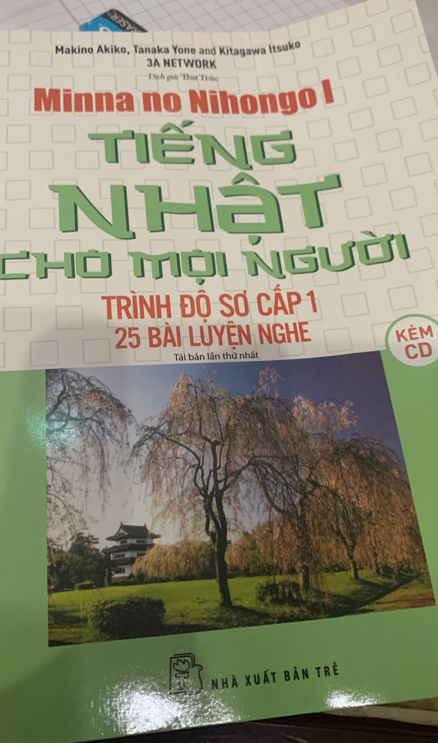 Tiếng Nhật sơ cấp 1 - 25 bài luyện nghe