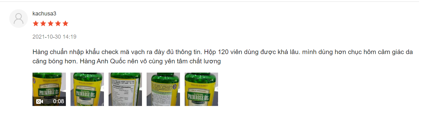 tinh dầu hoa anh thảo holland & barrett