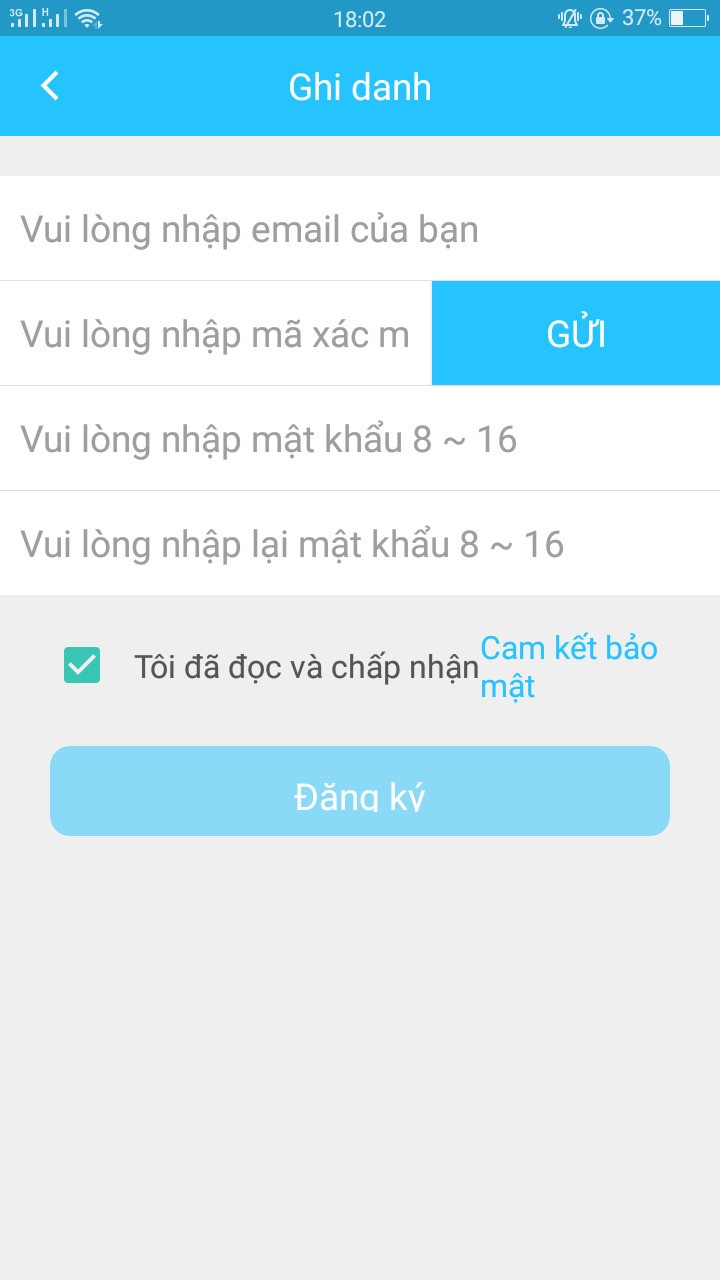 cài đặt camera Magicsee